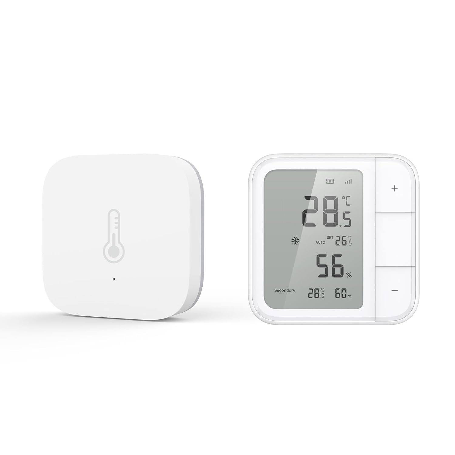 Aqara Climate Sensor W100 Matter over Thread temperature and humidity sensor with LCD display