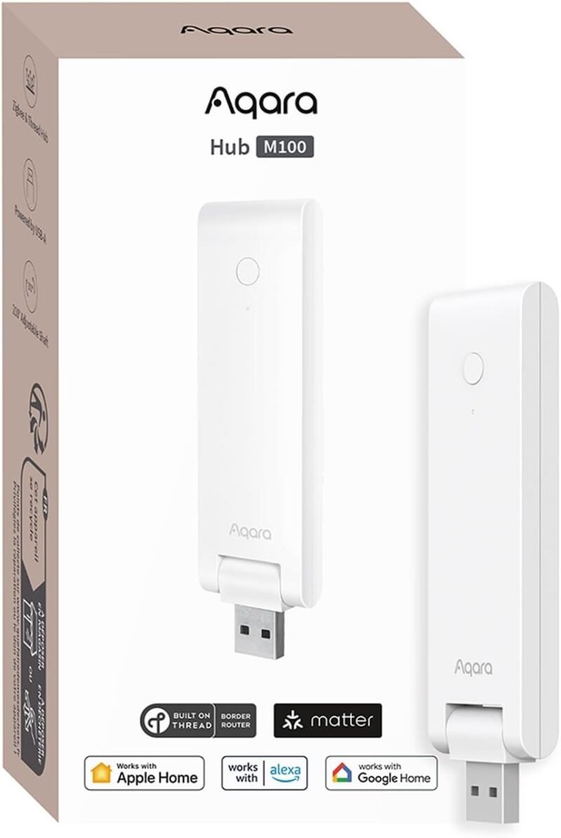 Aqara Hub M100 USB Matter bridge and Thread border router for Aqara Zigbee devices