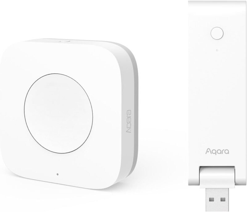 Aqara M100 Zigbee and Thread hub kit with wireless mini switch