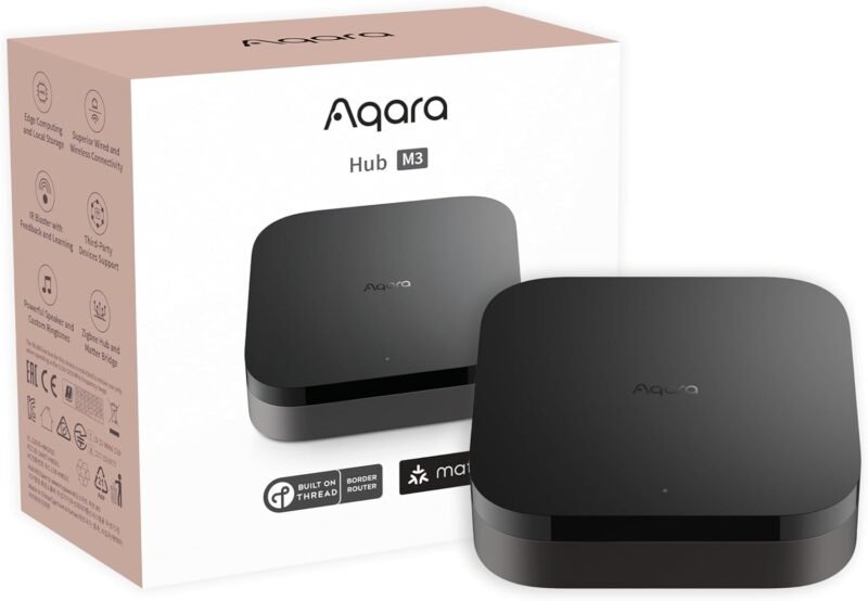 Aqara Hub M3 Matter controller and Thread border router with Zigbee, IR and PoE