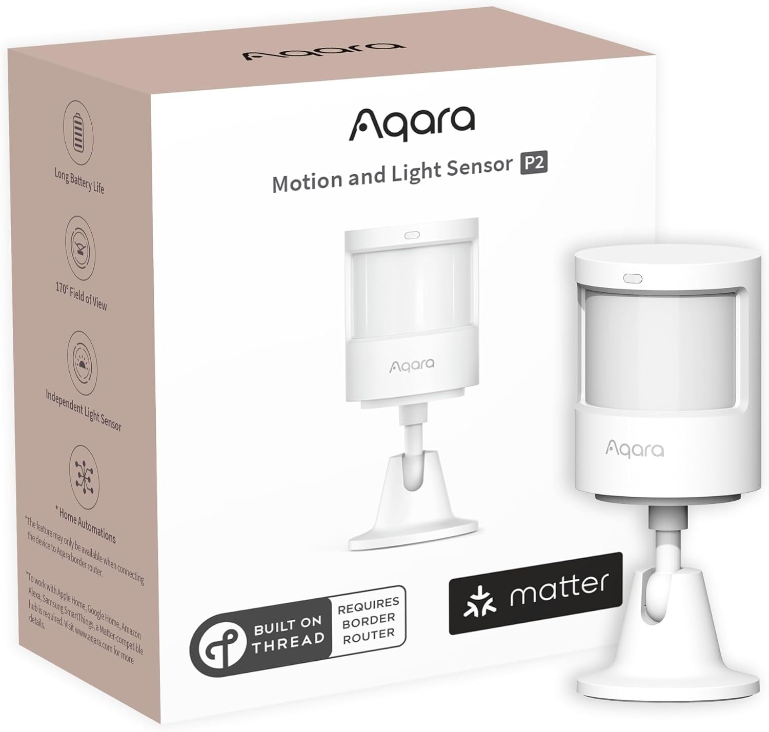 Aqara Motion and Light Sensor P2 Matter over Thread PIR motion sensor