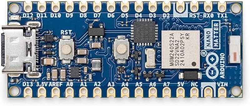 Arduino Nano Matter board with Silicon Labs MGM240S