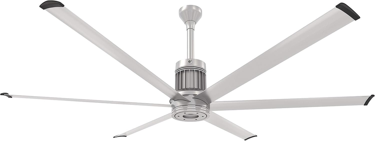 Big Ass Fans i6 84 inch smart indoor ceiling fan, brushed aluminum