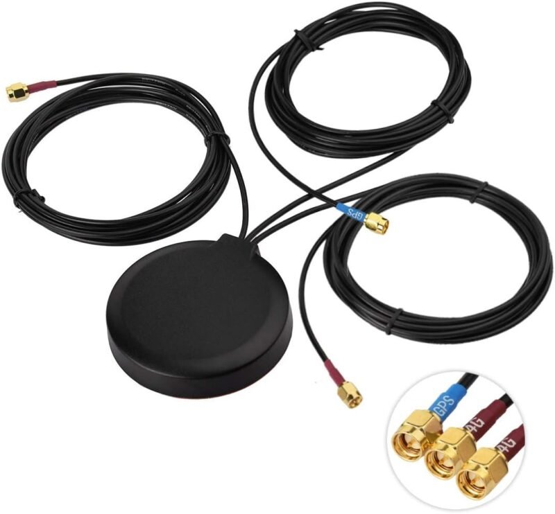 Bingfu 4G LTE MIMO and active GPS combo magnetic adhesive antenna