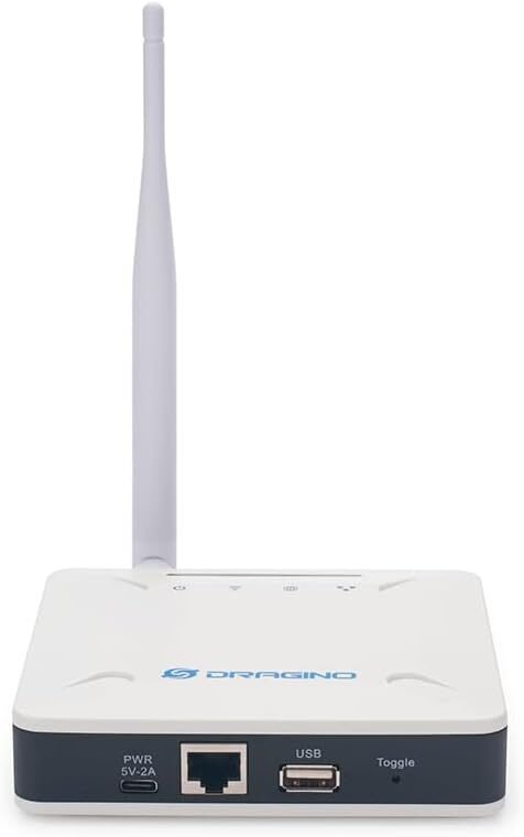 Dragino LPS8v2 open-source indoor LoRaWAN gateway