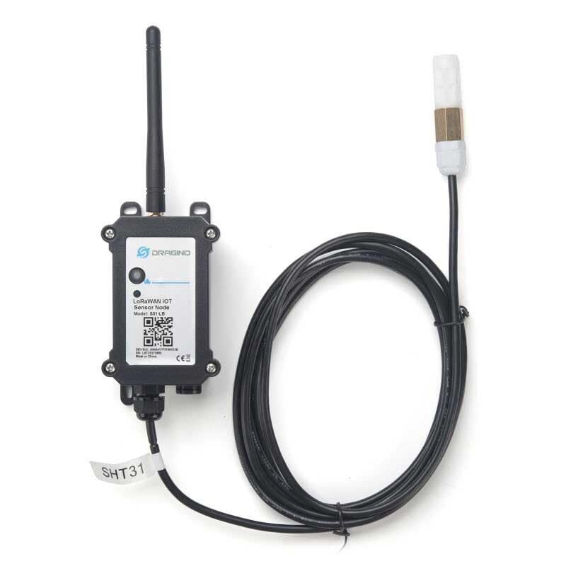 Dragino S31-LB LoRaWAN temperature and humidity sensor
