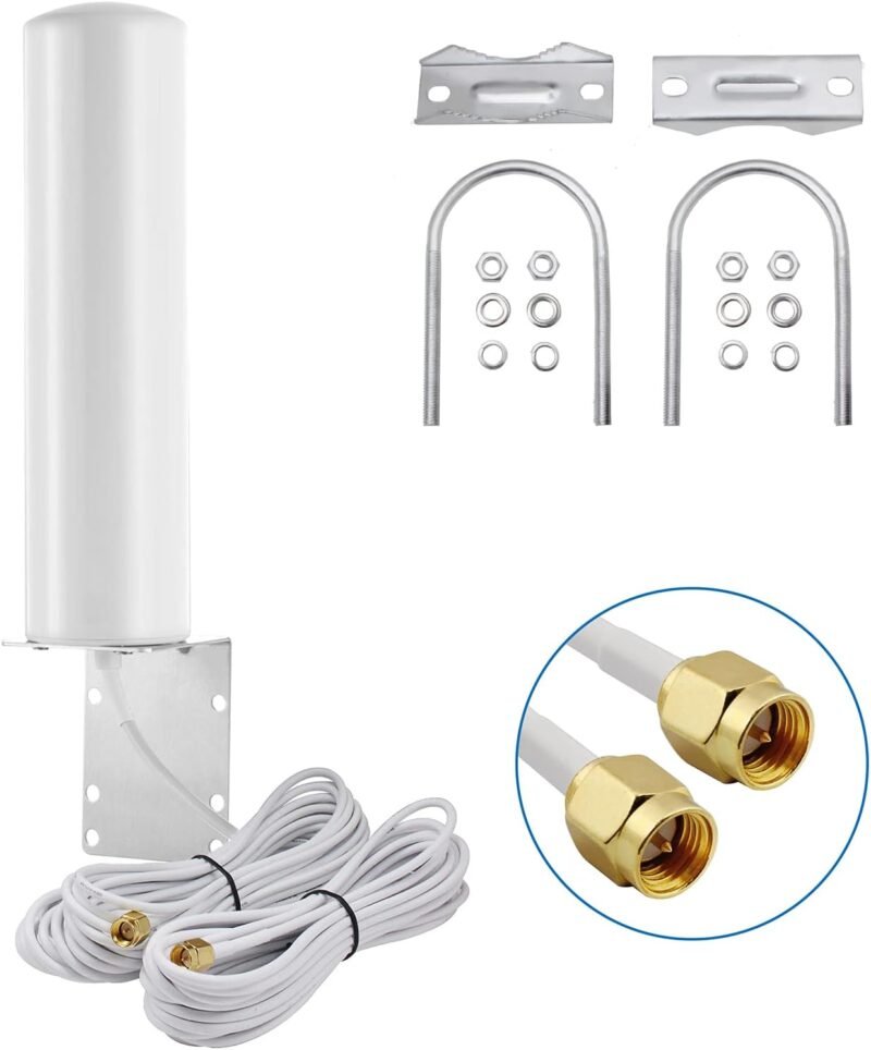 eifagur 10-12 dBi dual SMA 4G LTE omni-directional outdoor antenna