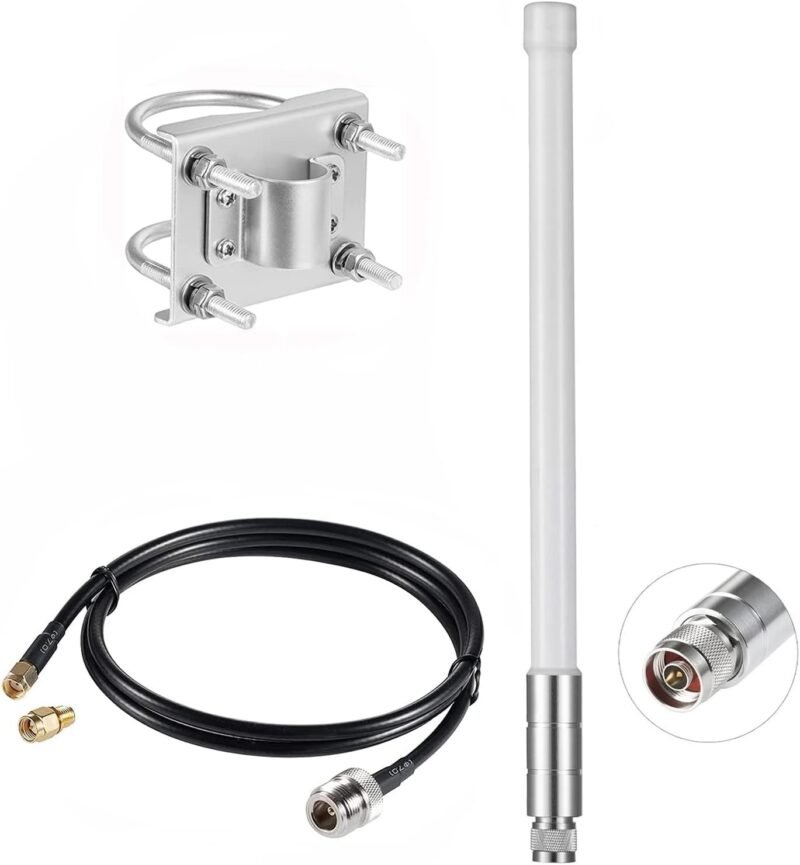 eifagur 915MHz 5.8dBi LoRa antenna with 10 ft cable