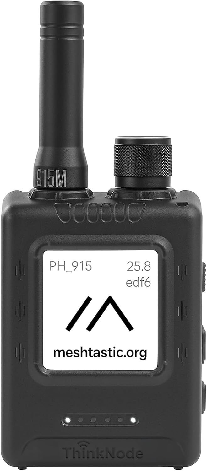 Elecrow ThinkNode M5 Meshtastic LoRa transceiver with GPS and e-paper screen