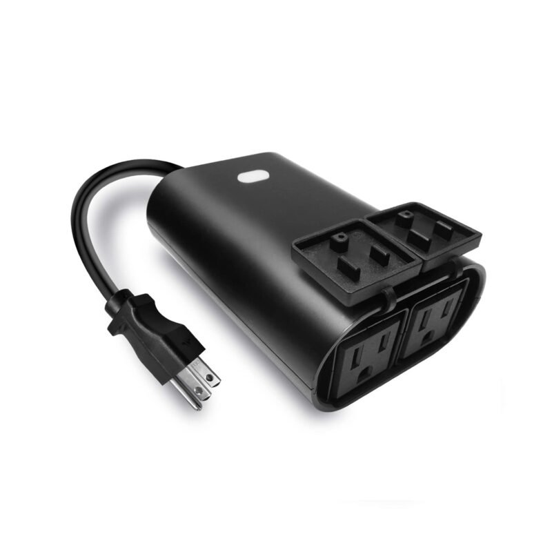 EVA LOGIK ZW97 Z-Wave outdoor dual smart plug with IP65 housing