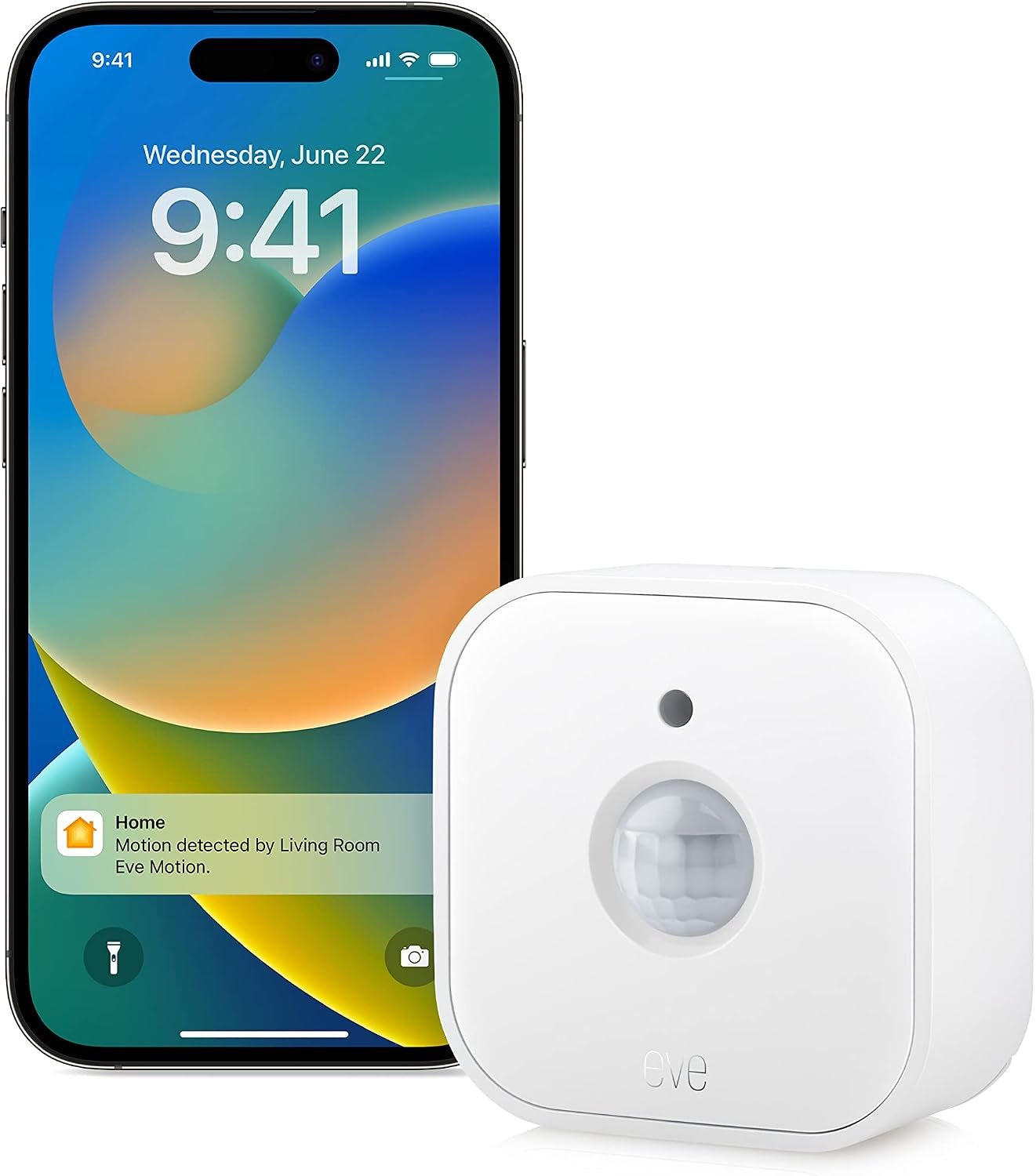 Eve Motion Matter over Thread smart motion and light sensor