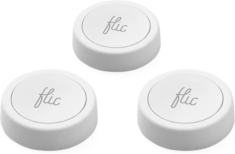Flic smart button 3-pack Bluetooth shortcut buttons