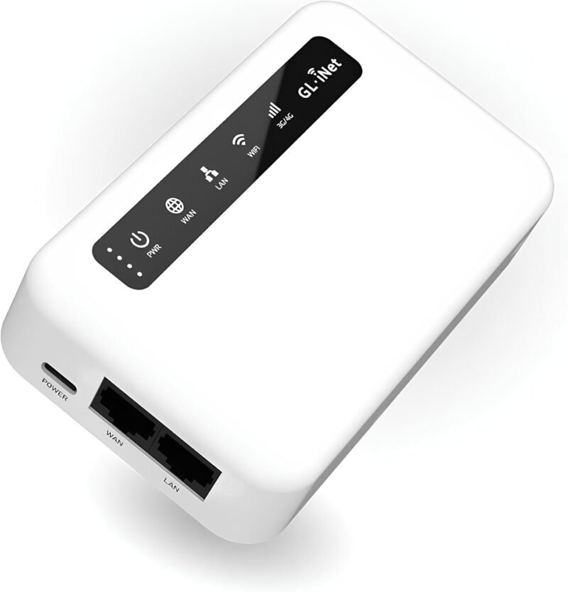 GL.iNet GL-XE300 Puli 4G LTE industrial router with battery