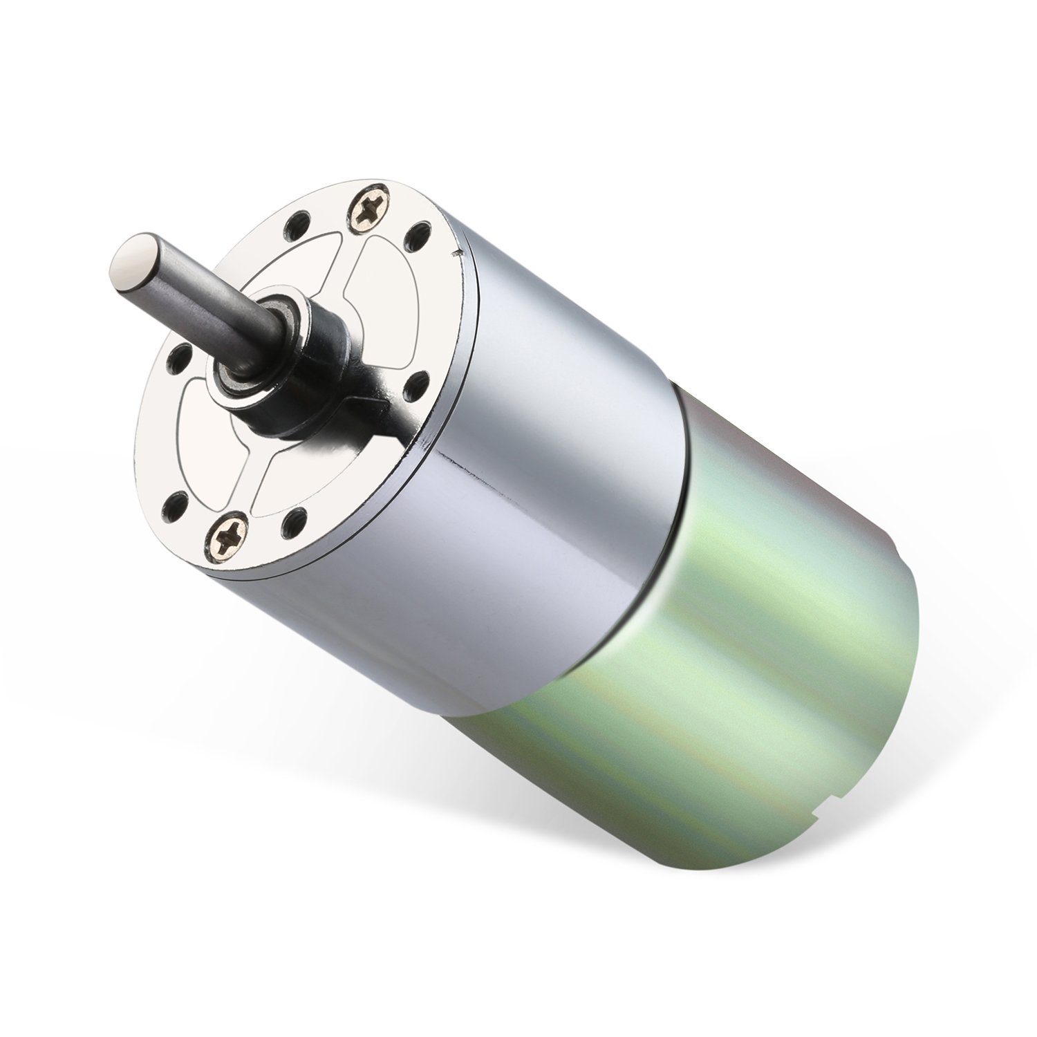 Greartisan 12V 100RPM DC gear motor with 37mm metal gearbox