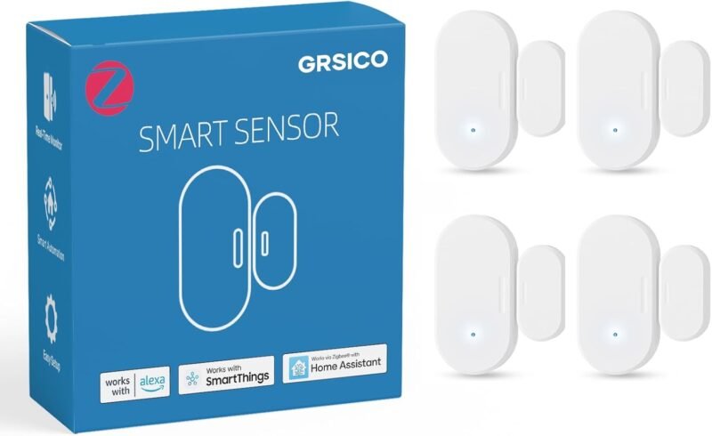 GRSICO Zigbee door sensor 4-pack