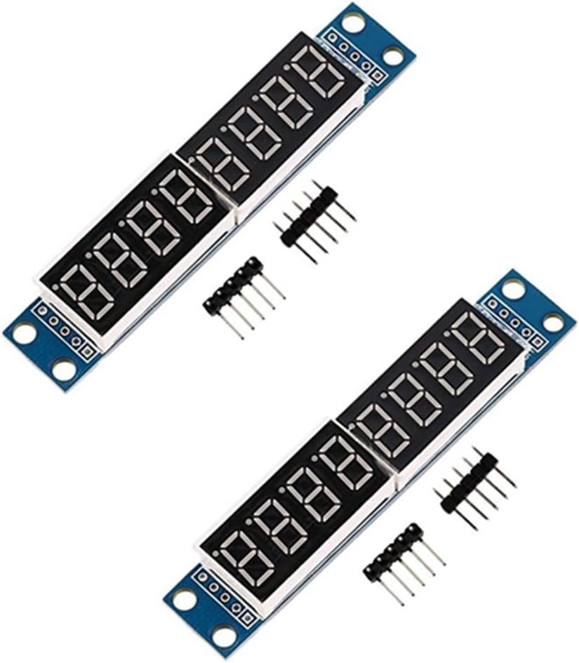 HiLetgo MAX7219 8-digit 7-segment LED display module with SPI interface for Arduino STM32