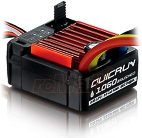 Hobbywing QuicRun WP 1060 waterproof 60A brushed ESC for robots and 1/10 RC cars