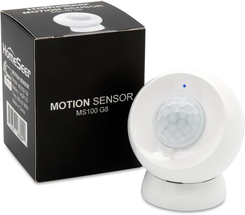 HomeSeer MS100 G8 Z-Wave 800 Series Long Range motion sensor