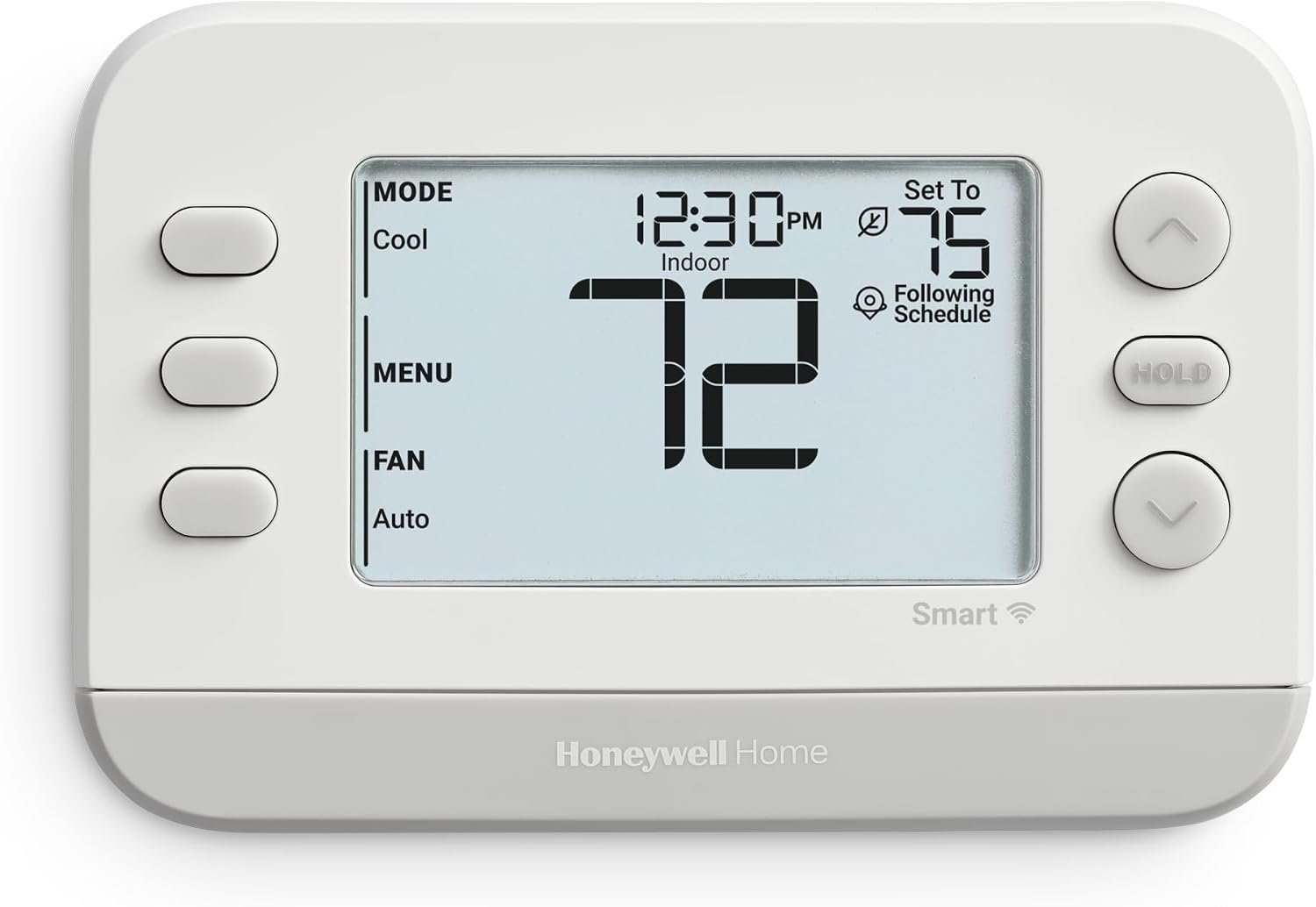 Honeywell Home X2S Matter certified Wi-Fi smart thermostat in gray