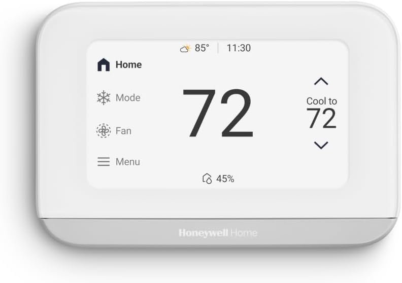 Honeywell Home X7B Matter certified smart thermostat with 4.3 inch display