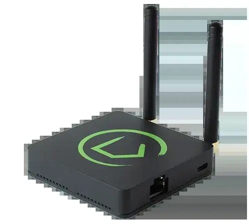 Hubitat Elevation C-8 Pro local Z-Wave 800 Long Range and Zigbee hub with external antennas
