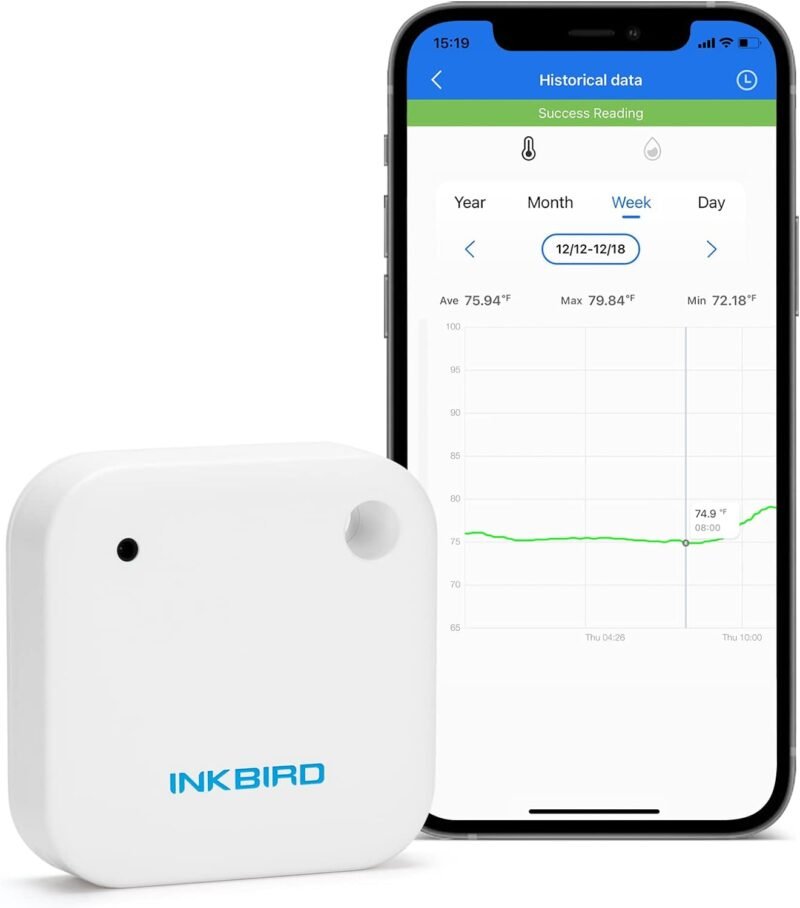 Inkbird IBS-TH2 Bluetooth temperature and humidity monitor