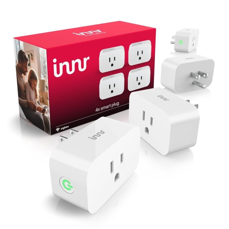 innr Zigbee smart plug with energy monitoring, works with Philips Hue
