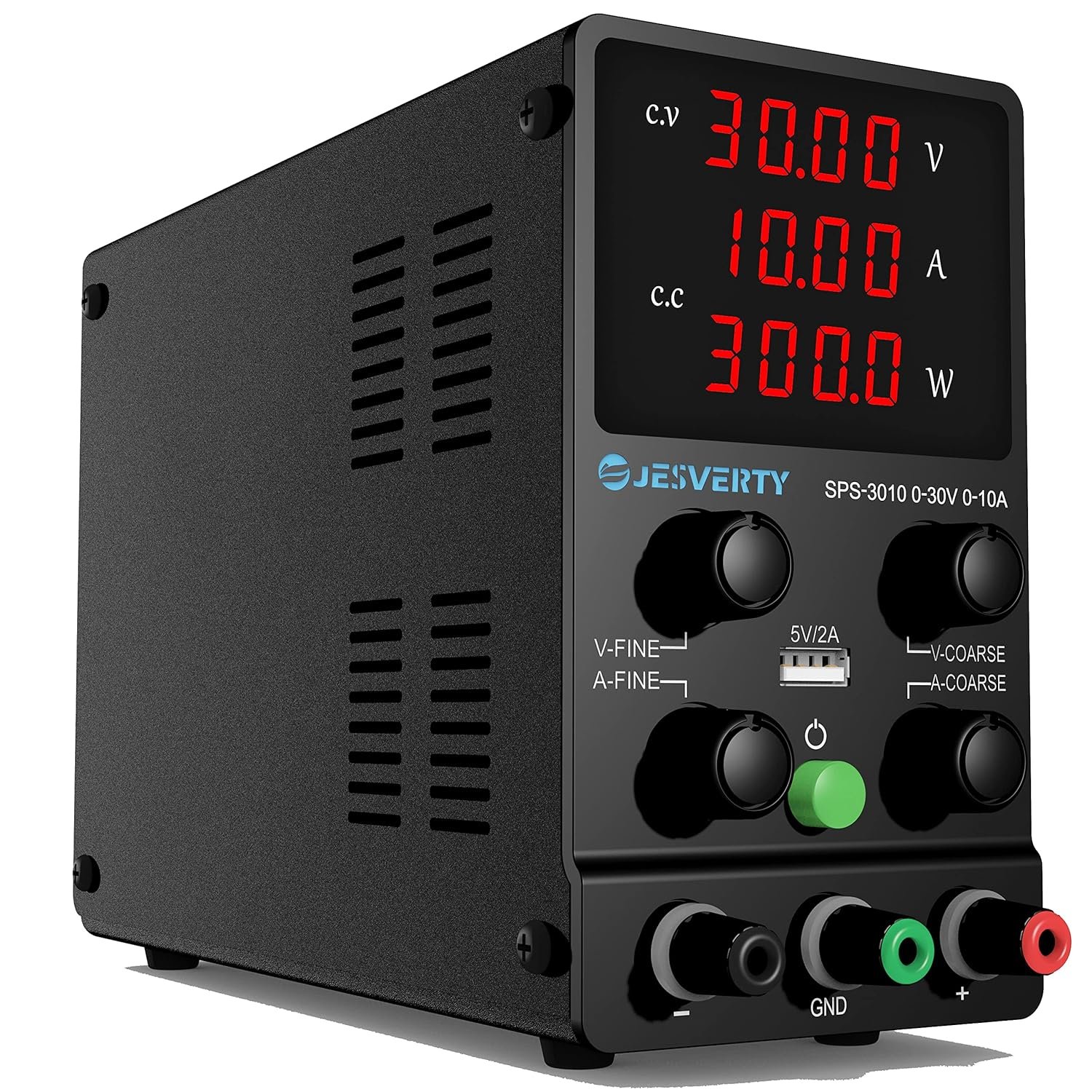 Jesverty SPS-3010 30V 10A switching DC bench power supply with 4-digit display