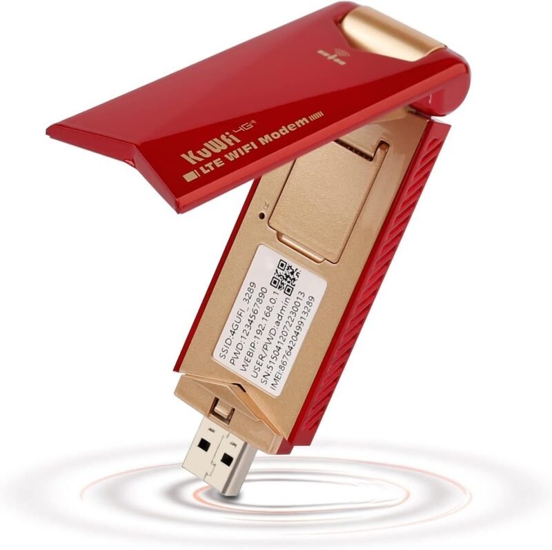 KuWFi UF909 4G LTE USB modem dongle with Wi-Fi hotspot