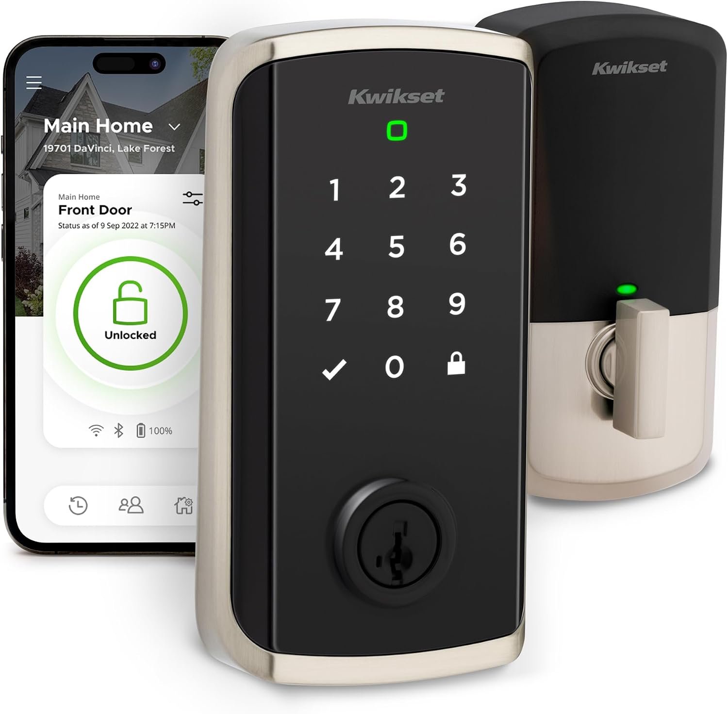 Kwikset Halo Select Wi-Fi and Matter smart deadbolt