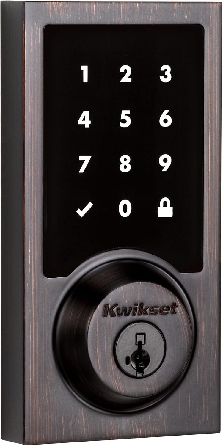 Kwikset SmartCode 916 Z-Wave touchscreen smart deadbolt