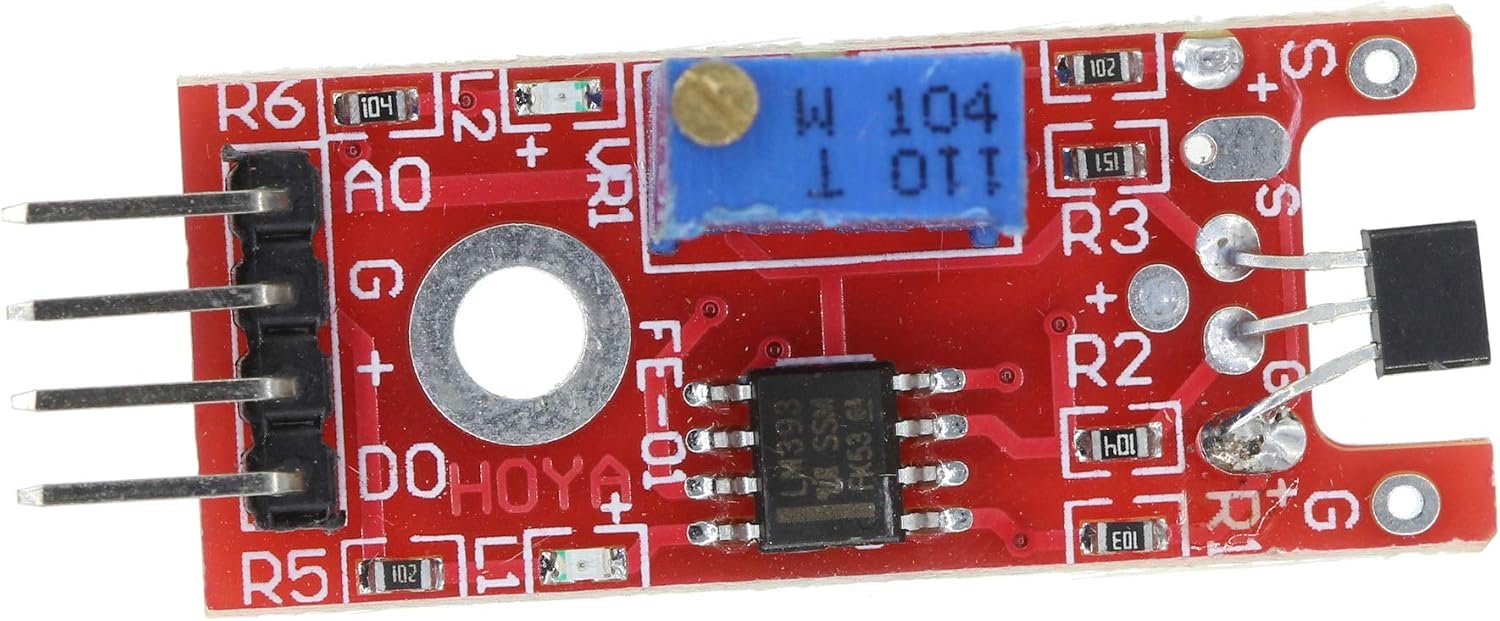 KY-024 linear magnetic Hall sensor module with analog and digital outputs