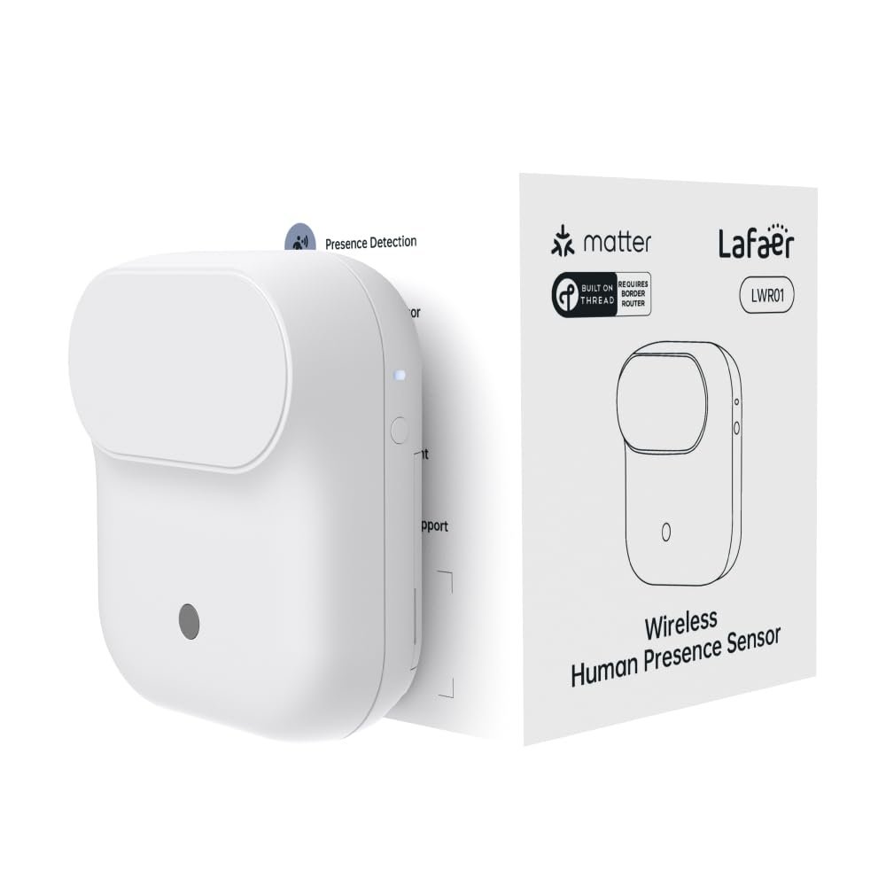 LAFAER LWR01 Matter over Thread mmWave human presence sensor