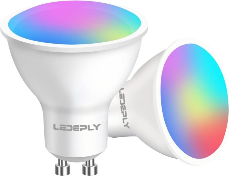 LEDEPLY Zigbee GU10 LED smart bulbs 2-pack