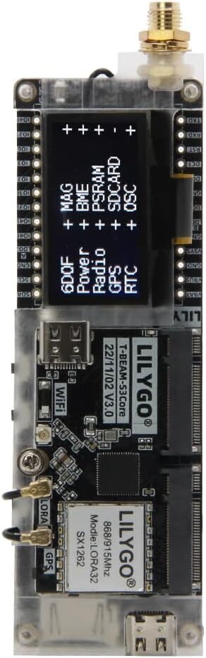 LILYGO T-Beam Supreme ESP32-S3 Meshtastic LoRa GPS board