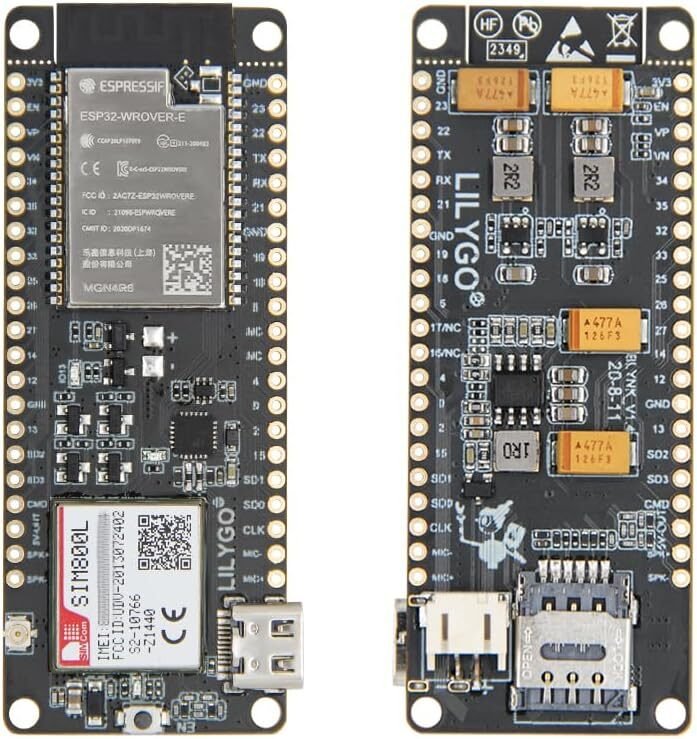 LILYGO TTGO T-Call V1.4 SIM800L ESP32 GSM development board