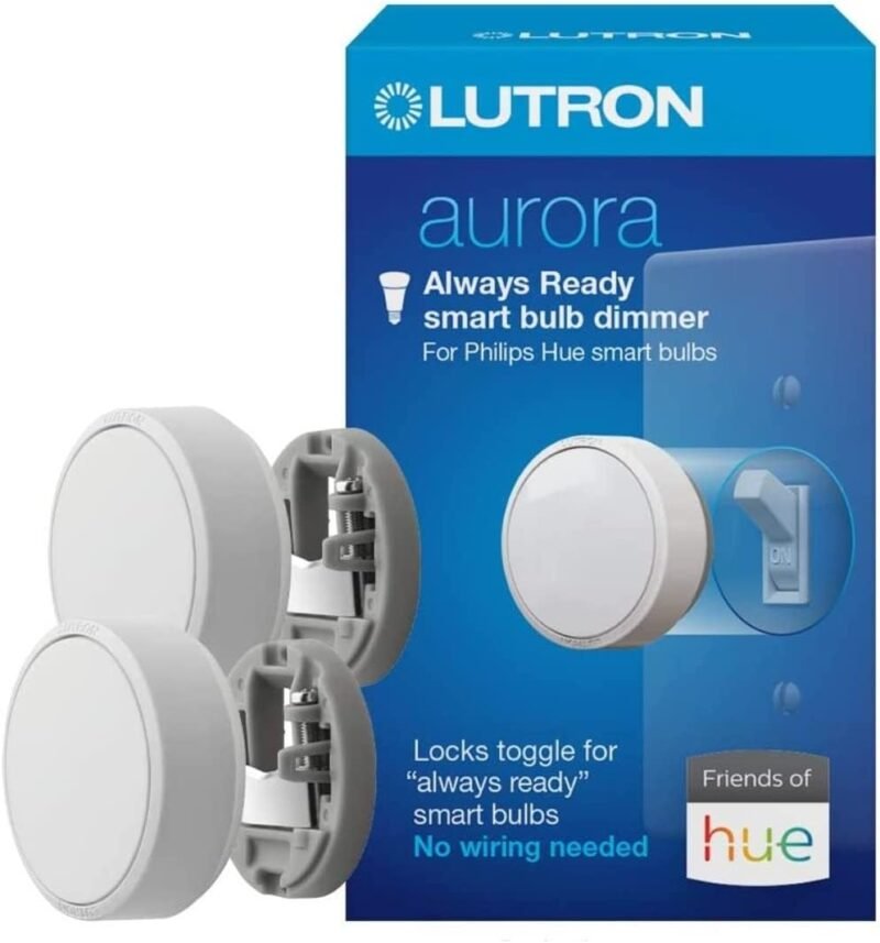 Lutron Aurora smart bulb dimmer switch for Philips Hue