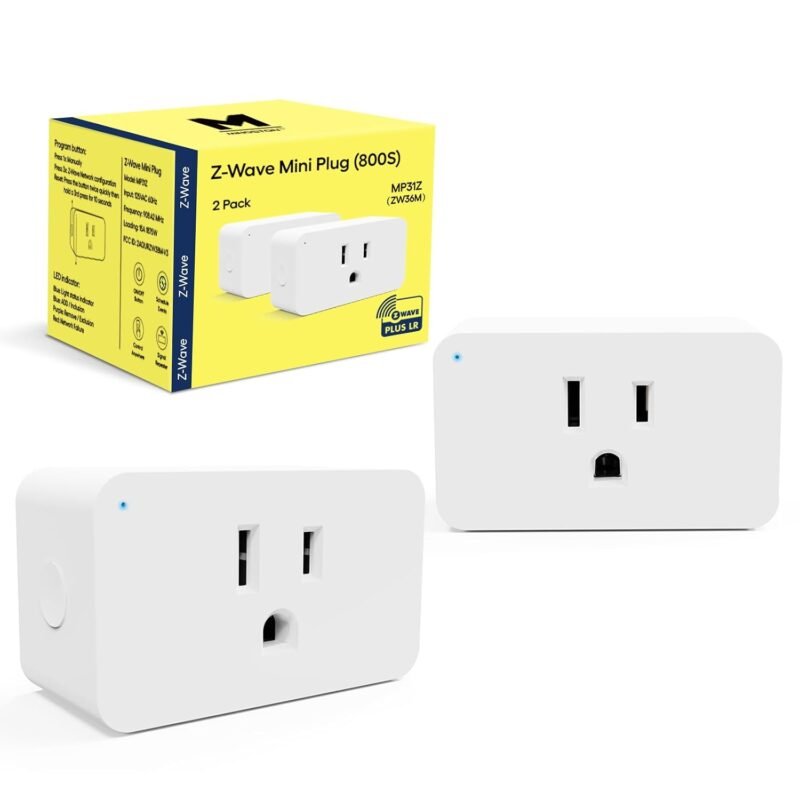Minoston mini 800 Series Z-Wave Long Range smart plug