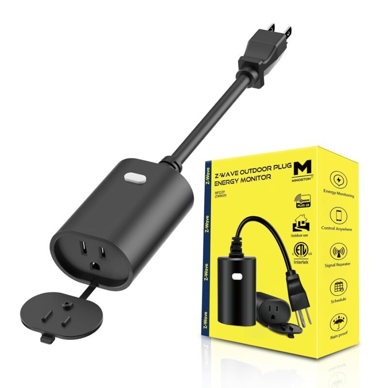 Minoston MP22ZP outdoor Z-Wave plug with energy monitoring