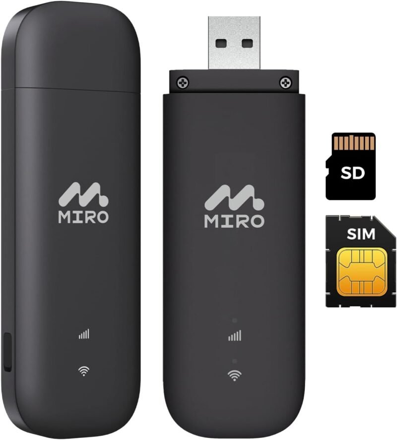 MIRO UF1 4G LTE Wi-Fi USB adapter with dual SIM