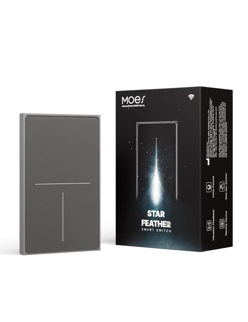 MOES full touch Zigbee smart light switch 3 gang