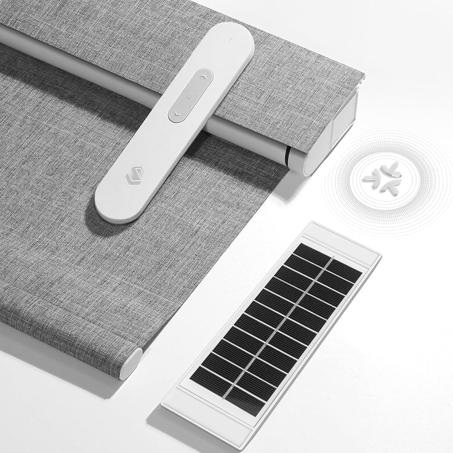 MUSCLEAREA hub-free Matter motorized blackout shades