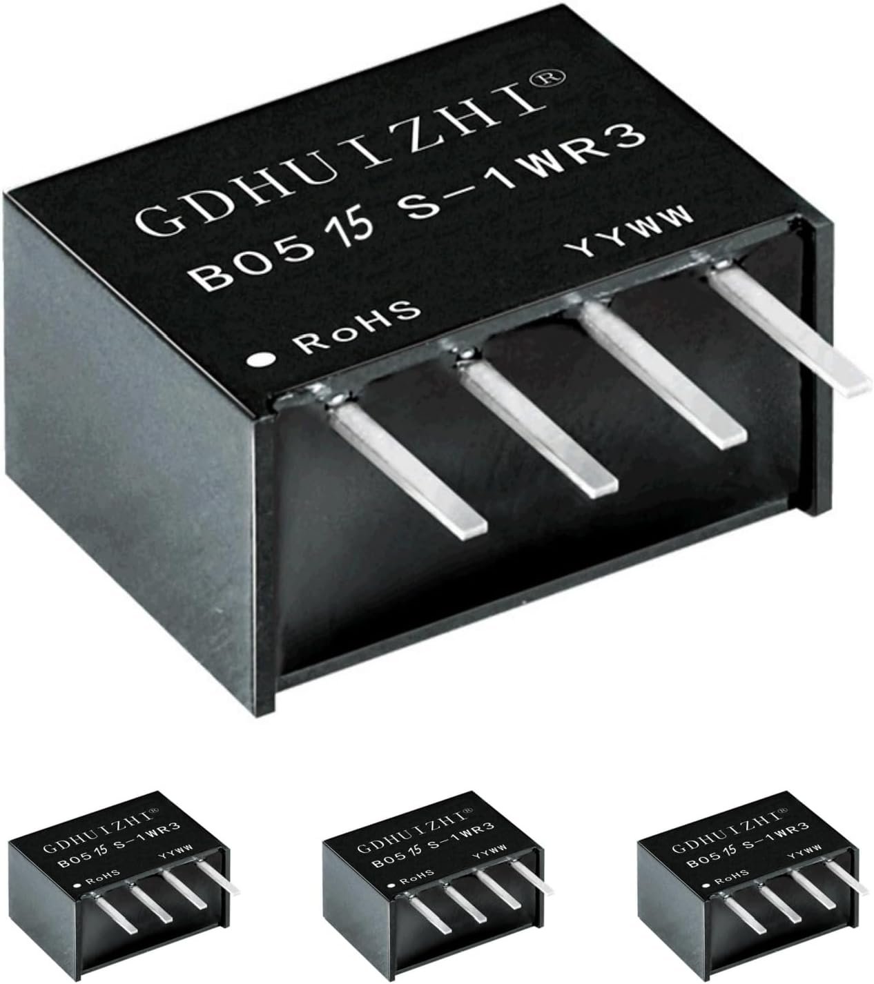 MUXWELL 5V to 15V 1W isolated DC-DC power module for gate drivers