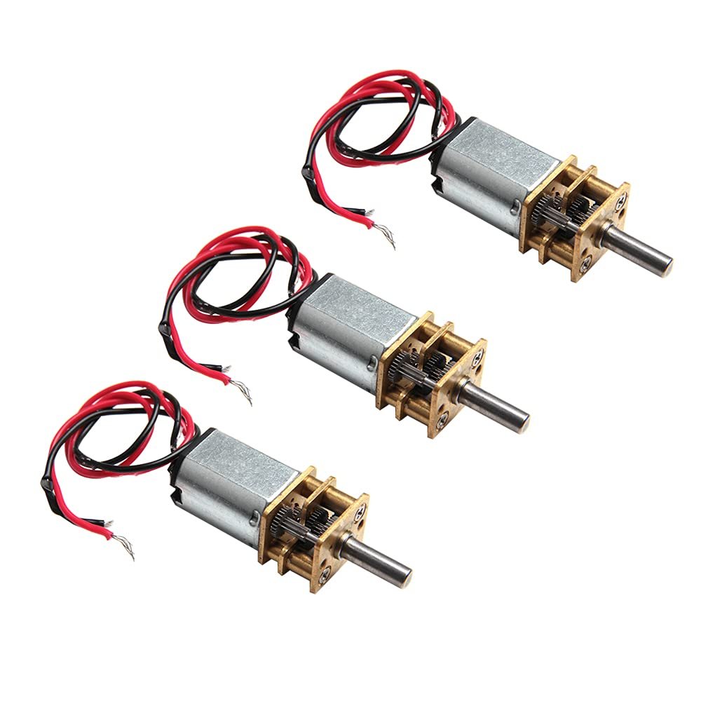 Acxico N20 micro metal gear motor 3-6V with 3mm D shaft