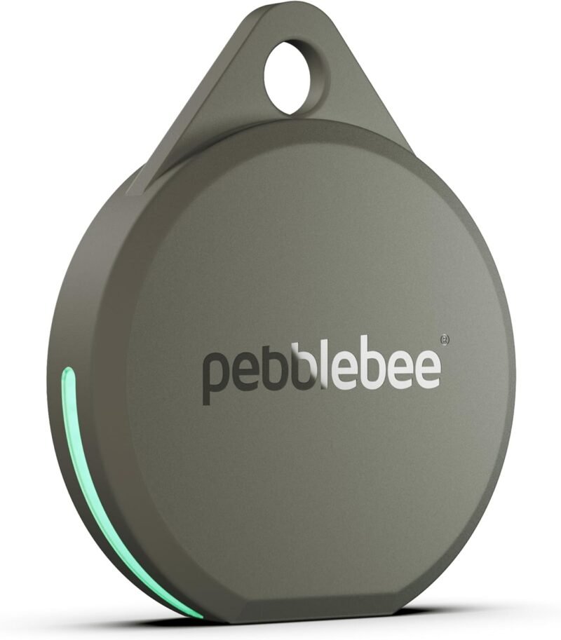 Pebblebee Clip 5 Bluetooth tracker tag with 130 dB siren
