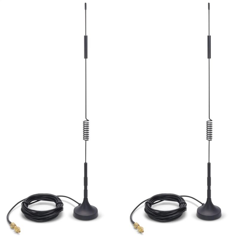Proxicast 4G/5G external magnetic 7 dBi loaded coil antenna with SMA and TS9