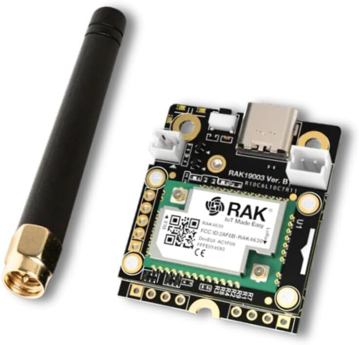 RAKwireless WisBlock Mini starter kit with RAK4631 nRF52840 LoRa core