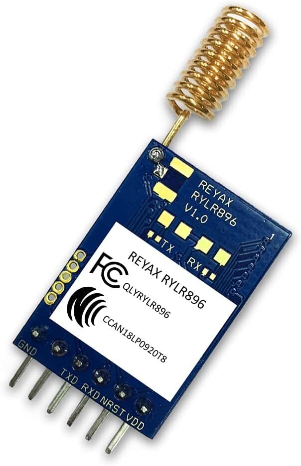 REYAX RYLR896 SX1276 UART LoRa module 868/915 MHz