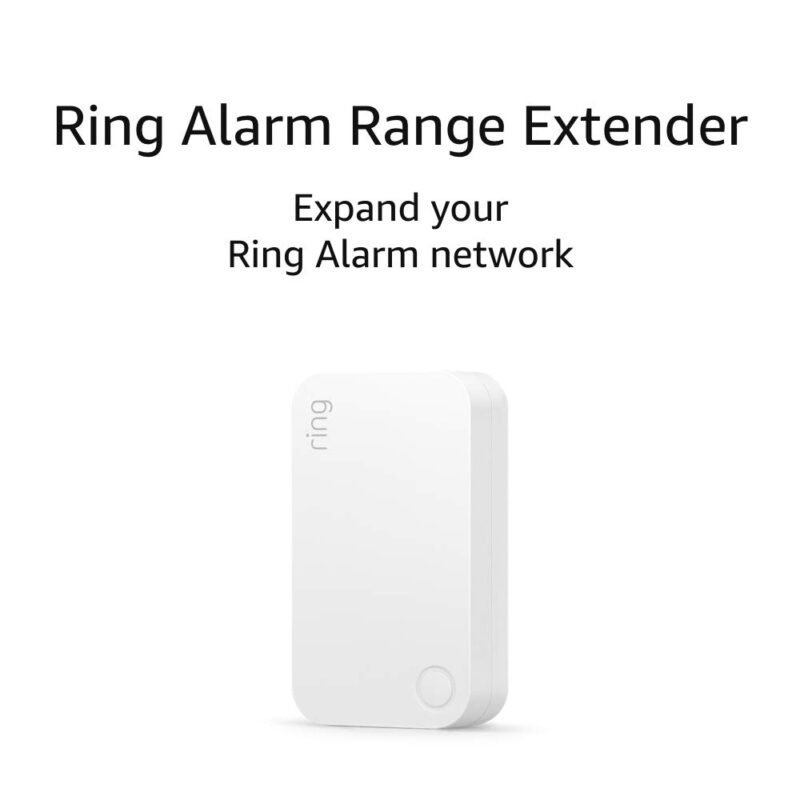 Ring Alarm Range Extender 2nd Gen Z-Wave plug-in extender with battery backup
