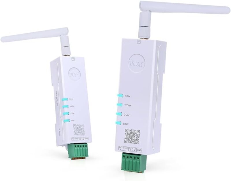 RS485 to dual-band Wi-Fi converter with Modbus gateway and MQTT